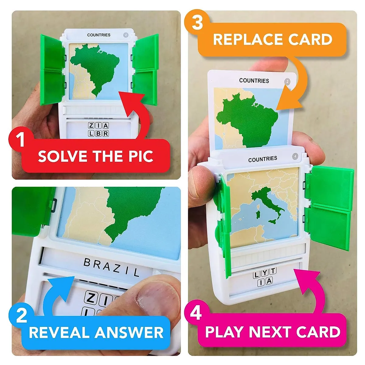 100 Pics Countries Quiz Game