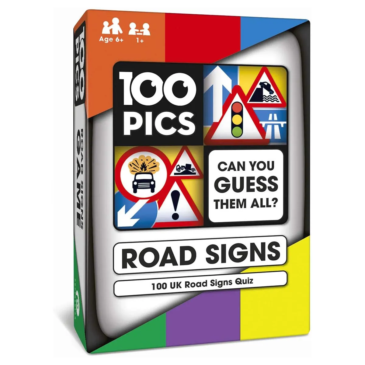 100 Pics Road Signs UK Card Quiz Game