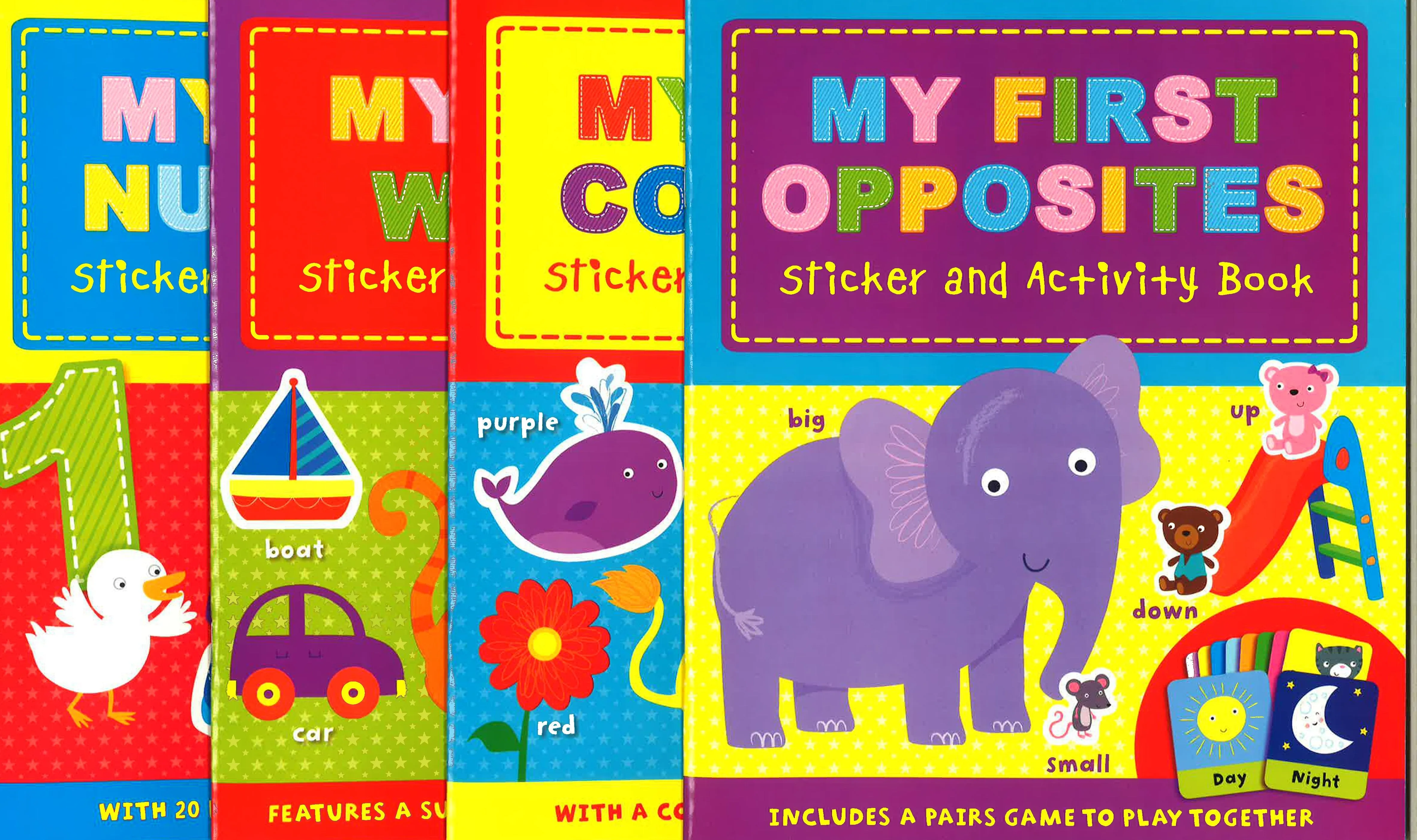 1000'S Of Stickers: My First Learning Sticker And Activity Pack