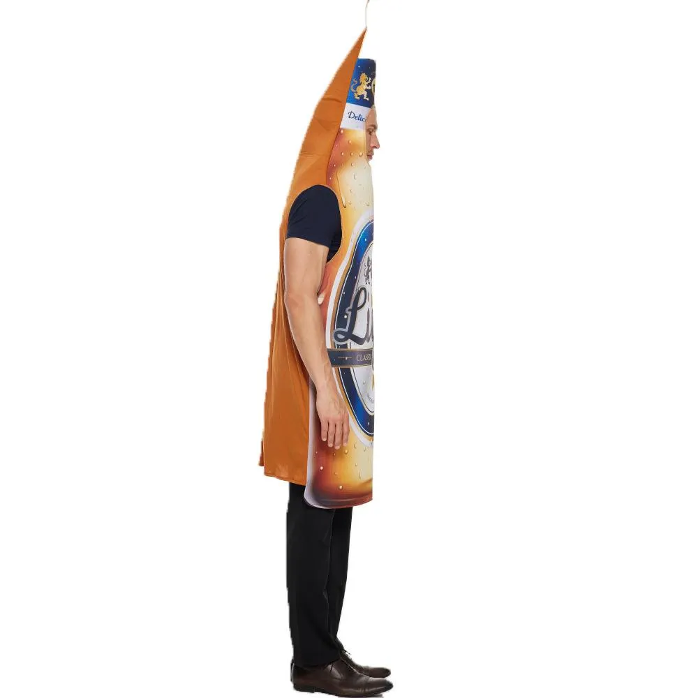 Adult beer bottle Oktoberfest Funny Novelty Halloween Cosplay Costume