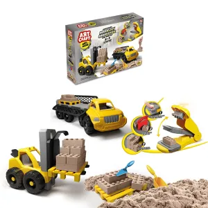 Artcraft Forklift Operator Play Sand Set 750 Gr