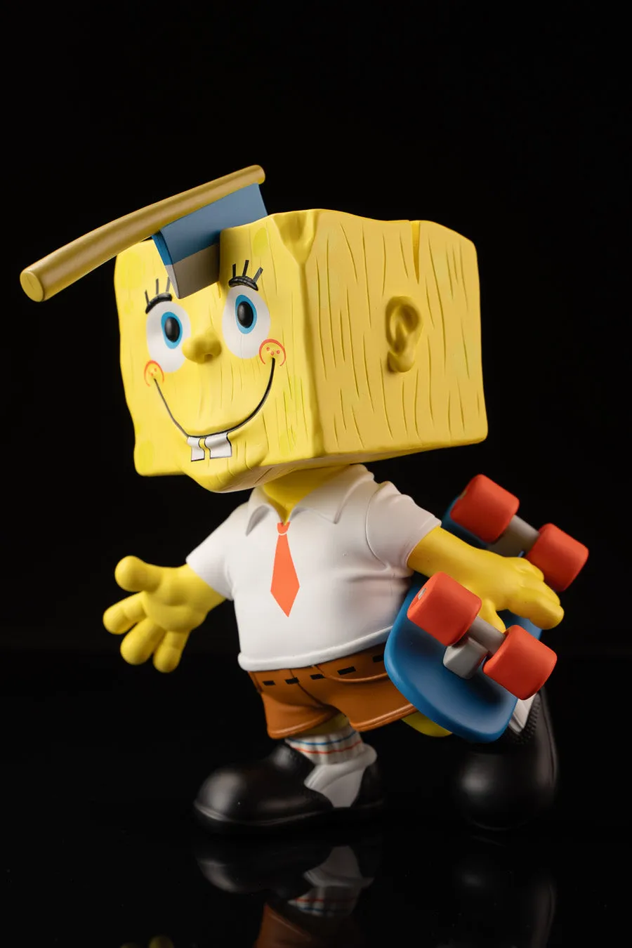 Blockhead SpongeBob - signed by sculptor 1/1