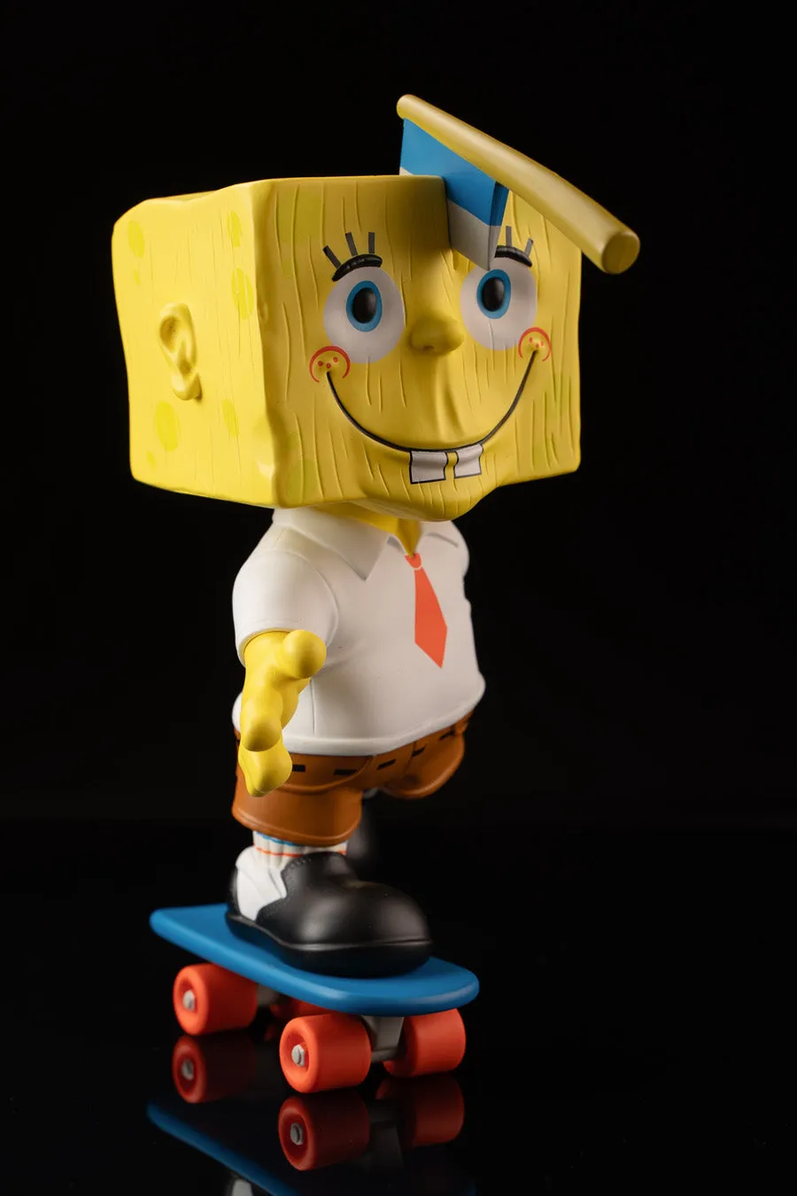 Blockhead SpongeBob - signed by sculptor 1/1