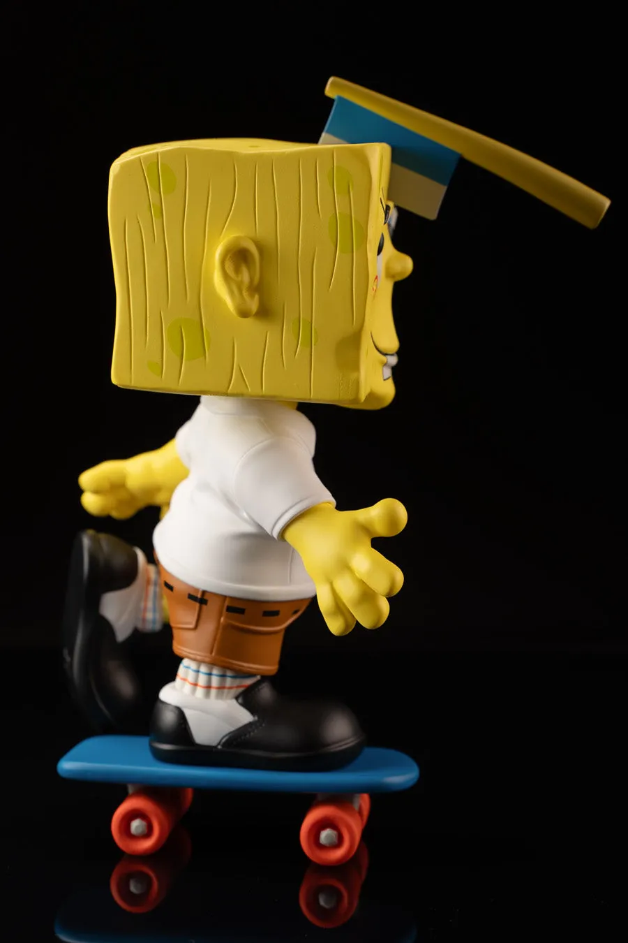 Blockhead SpongeBob - signed by sculptor 1/1