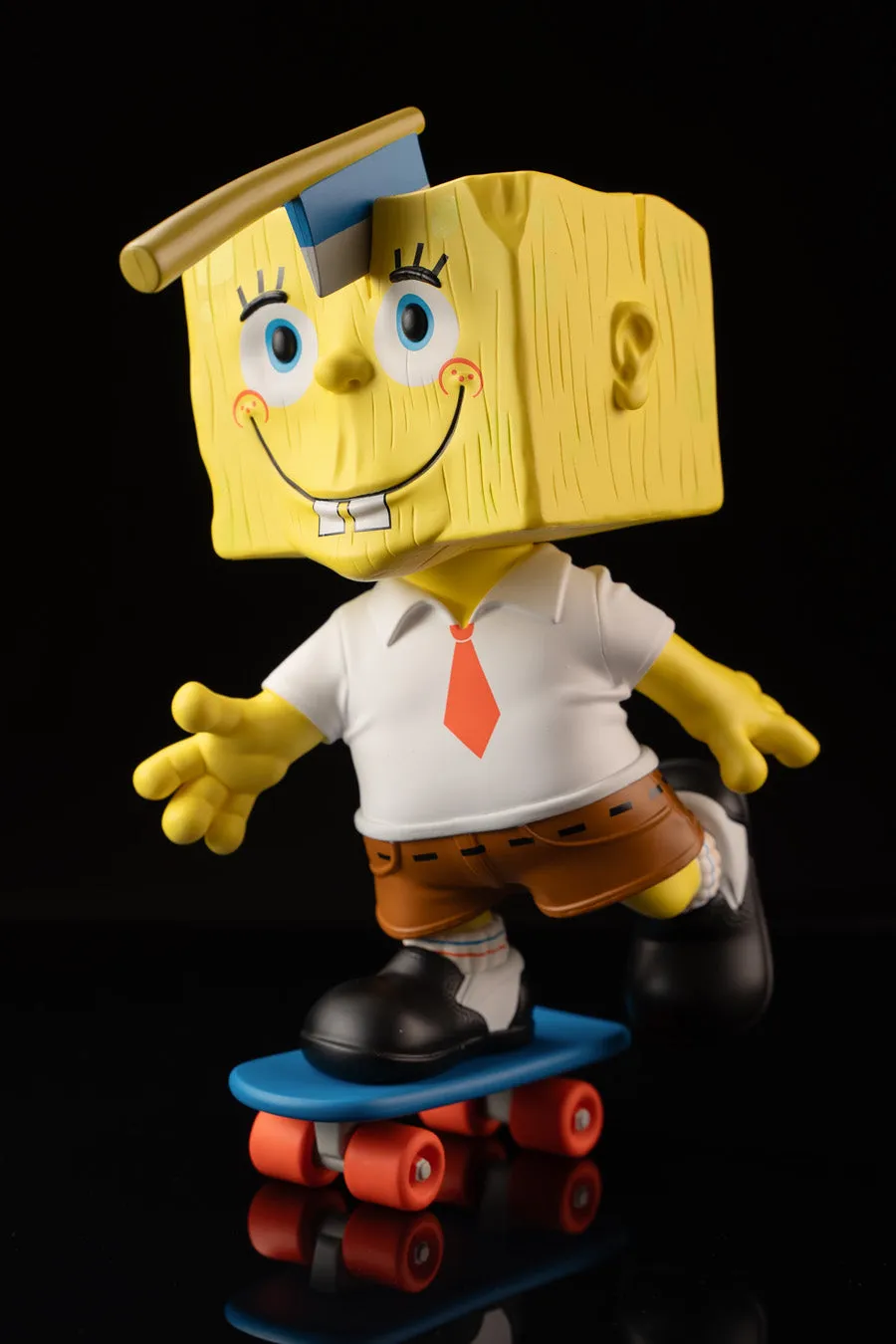 Blockhead SpongeBob - signed by sculptor 1/1