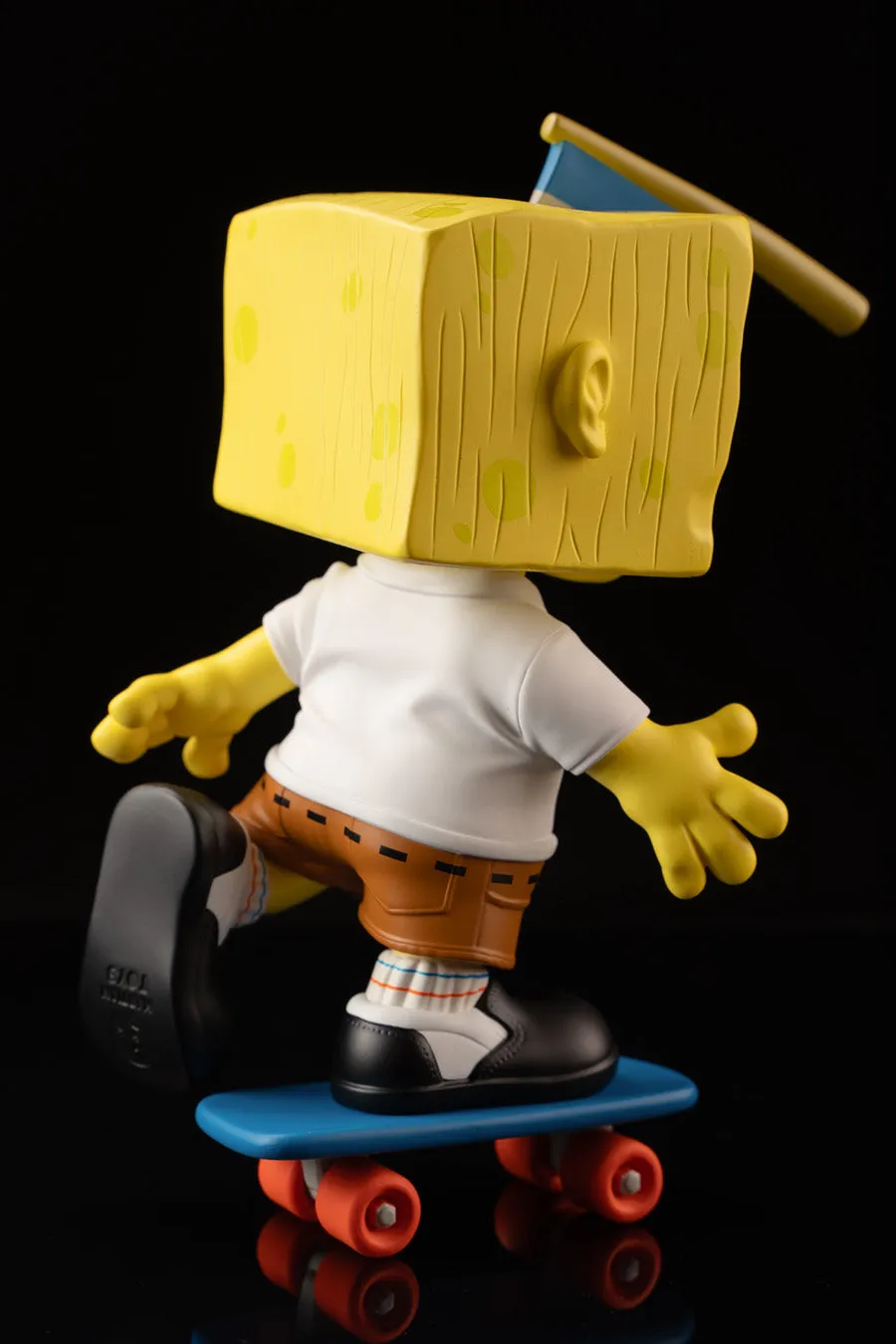 Blockhead SpongeBob - signed by sculptor 1/1