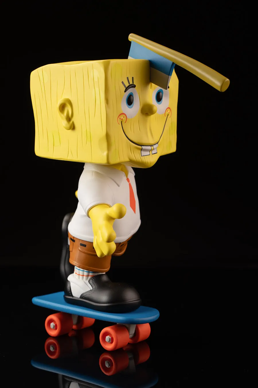 Blockhead SpongeBob - signed by sculptor 1/1