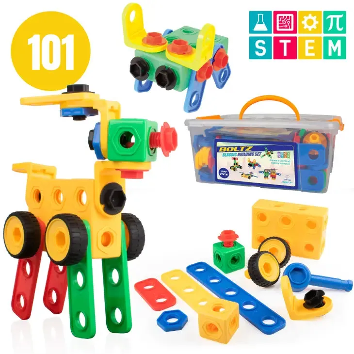 Boltz 101pc Stem Learning Building Toy