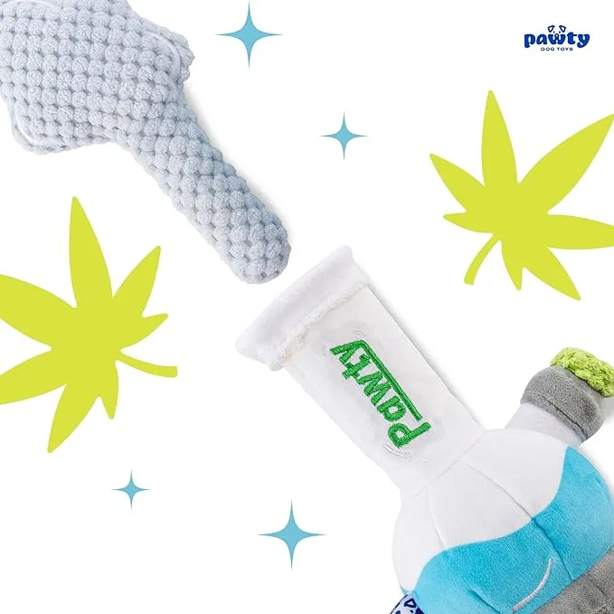 Bong Puff Dog Toy