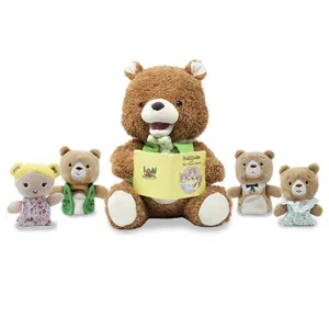 Bradford the Storytelling Bear (with finger puppet friends)