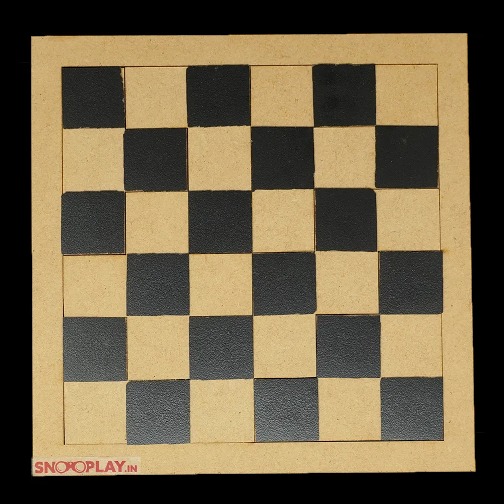 Braille Puzzle Board Game (Hand Painted Wooden Board)