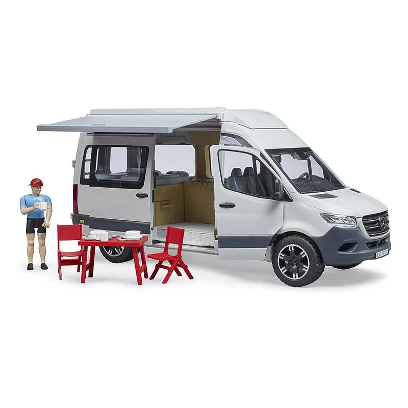 Bruder 02672 MB Sprinter Camper w/ Driver