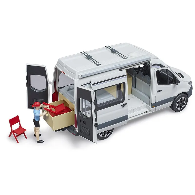 Bruder 02672 MB Sprinter Camper w/ Driver