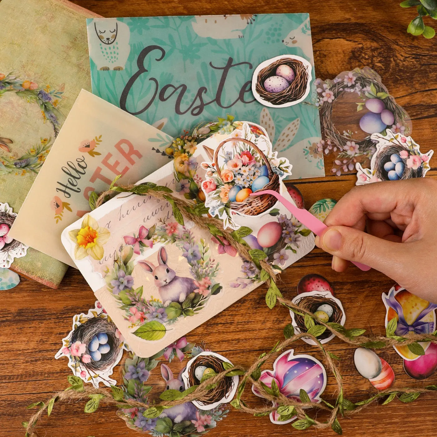 Bunny-Themed Grabie Scrapbook Club Box