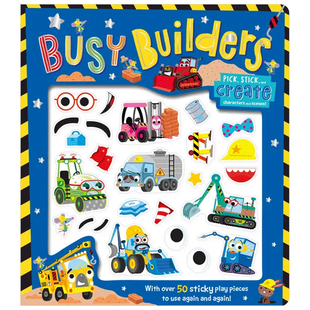 Busy Builders Stickers