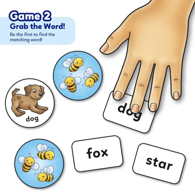 Buzz Words Literacy Game by Orchard Toys