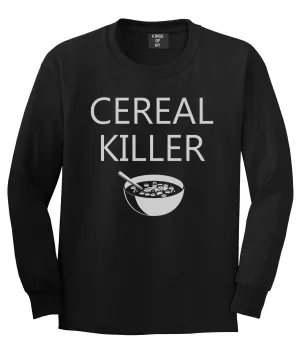 Cereal Killer Funny Halloween Mens Long Sleeve T-Shirt