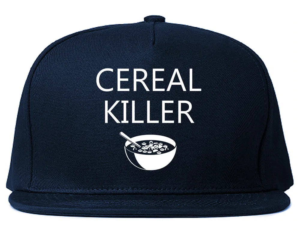 Cereal Killer Funny Halloween Mens Snapback Hat