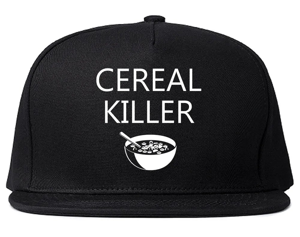 Cereal Killer Funny Halloween Mens Snapback Hat