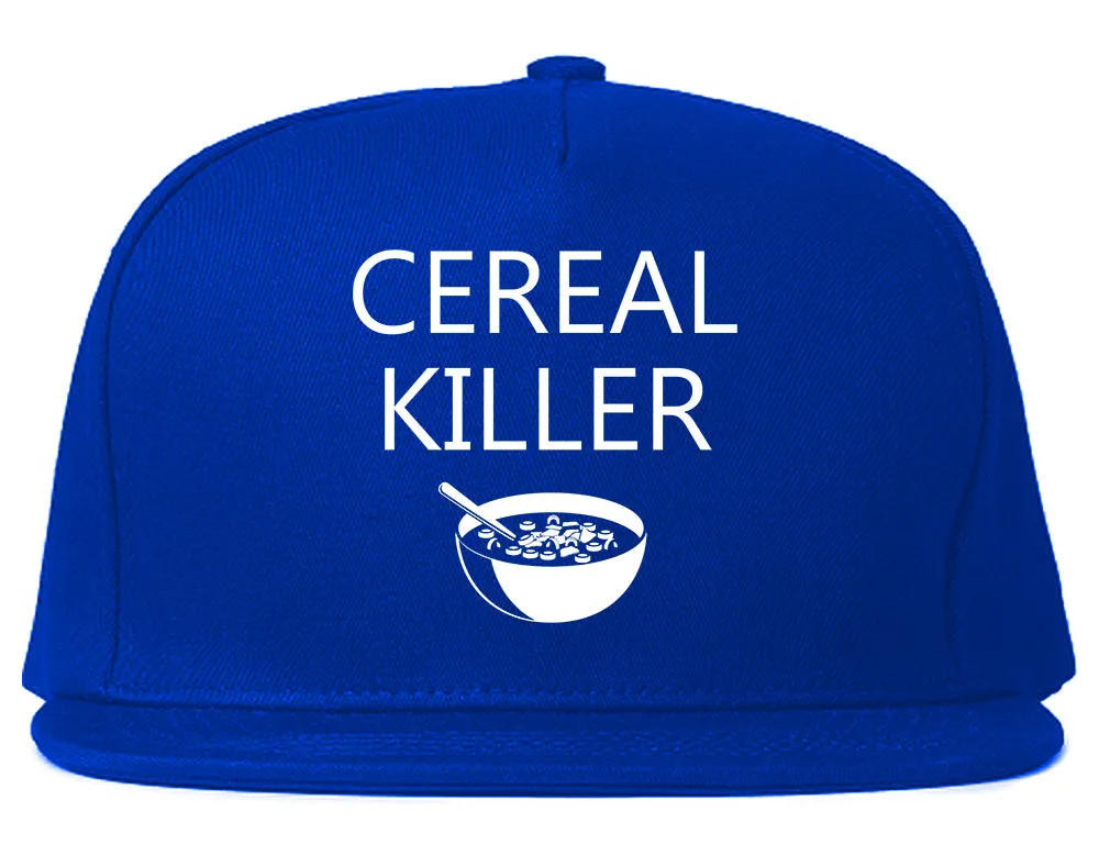 Cereal Killer Funny Halloween Mens Snapback Hat