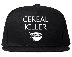 Cereal Killer Funny Halloween Mens Snapback Hat