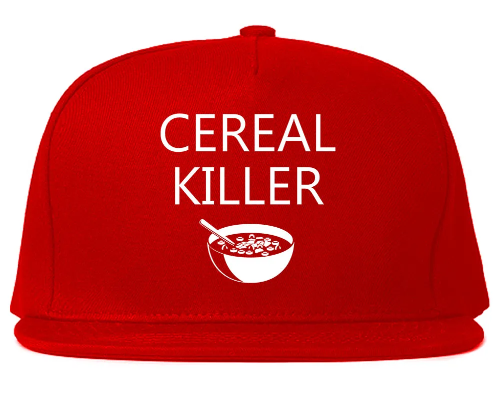 Cereal Killer Funny Halloween Mens Snapback Hat