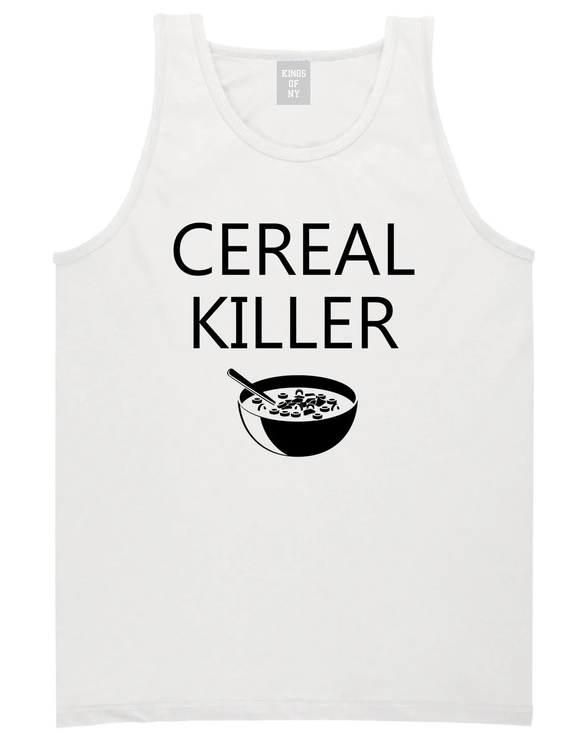 Cereal Killer Funny Halloween Mens Tank Top T-Shirt