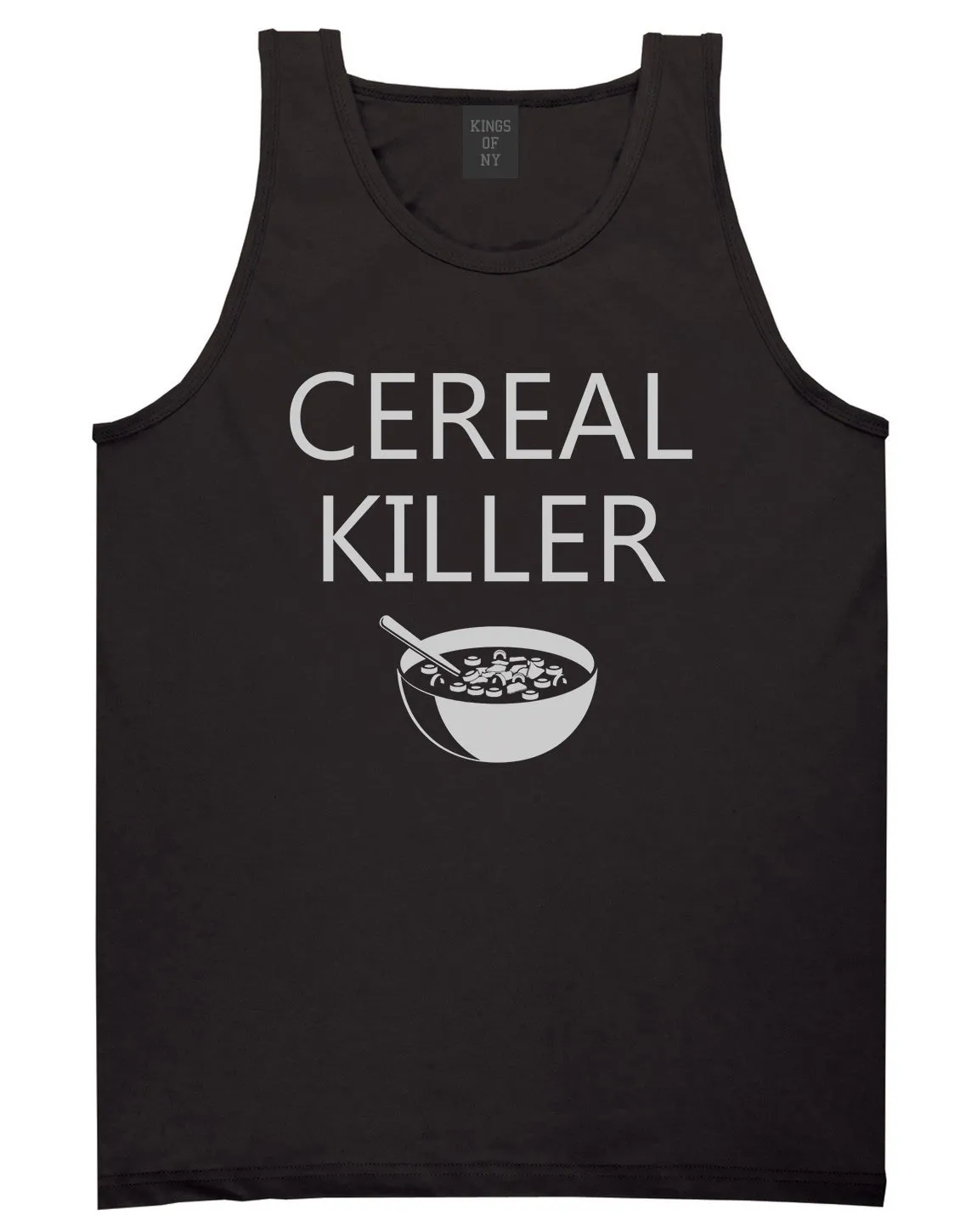 Cereal Killer Funny Halloween Mens Tank Top T-Shirt