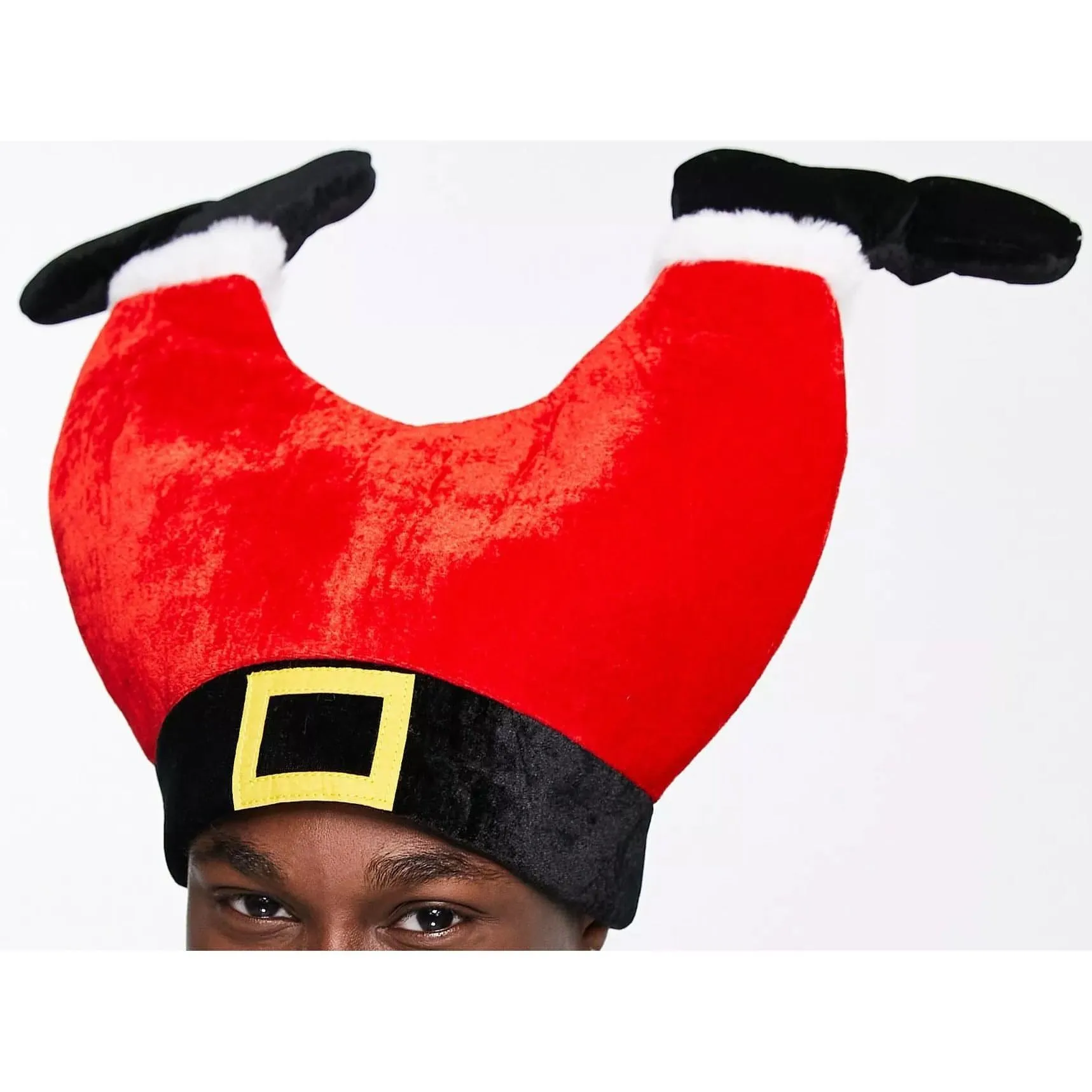 Christmas Novelty Santas Legs Christmas Hat