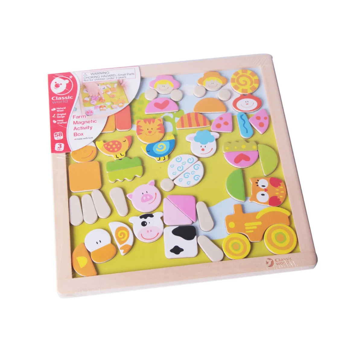 Classic World Farm Magnetic Activity Box