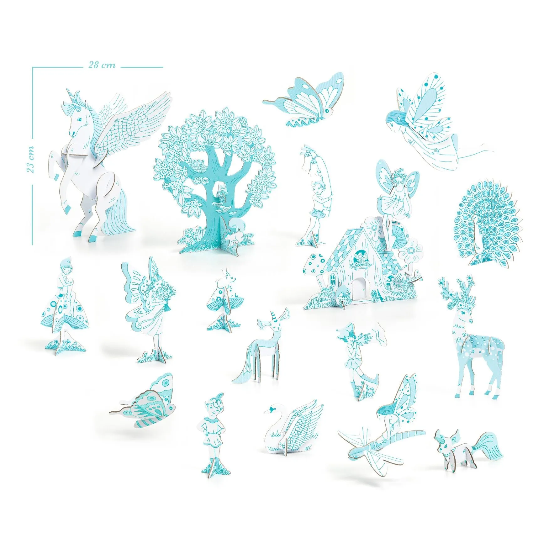 Color. Assemble. Play. - Fairy World