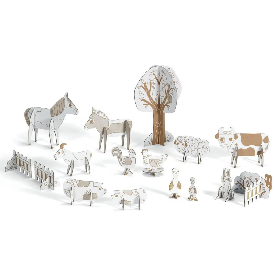 Color. Assemble. Play. - Farm