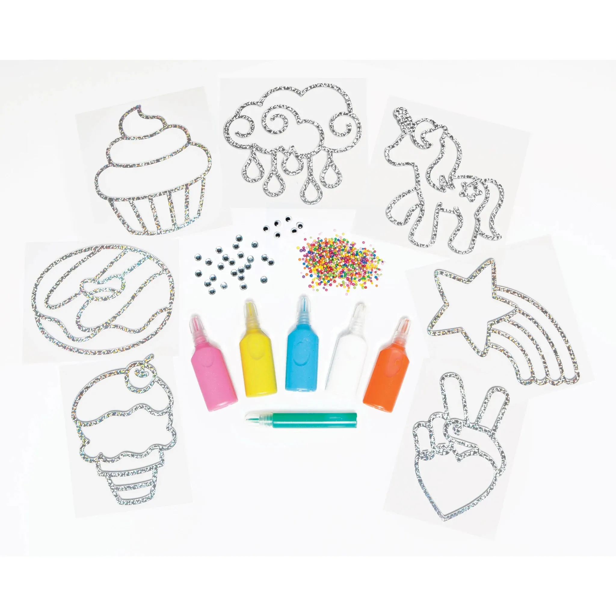 Creativity for Kids 6344 Easy Sparkle Window Art