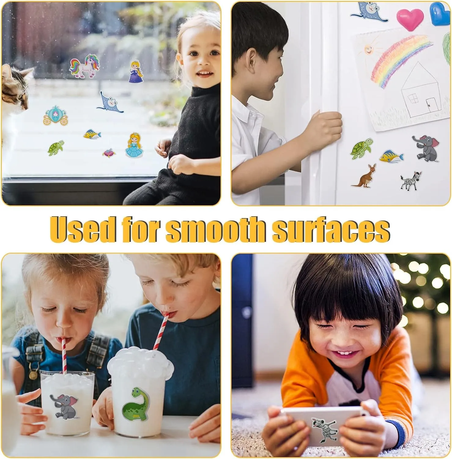 DIY 3in1 Reusable Sticker Art Scenes - Unicorn