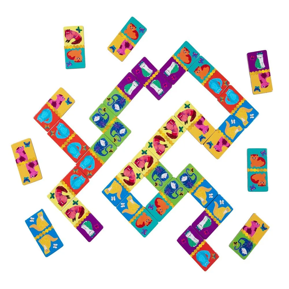 eeBoo Giant Dominoes - Shiny Cat