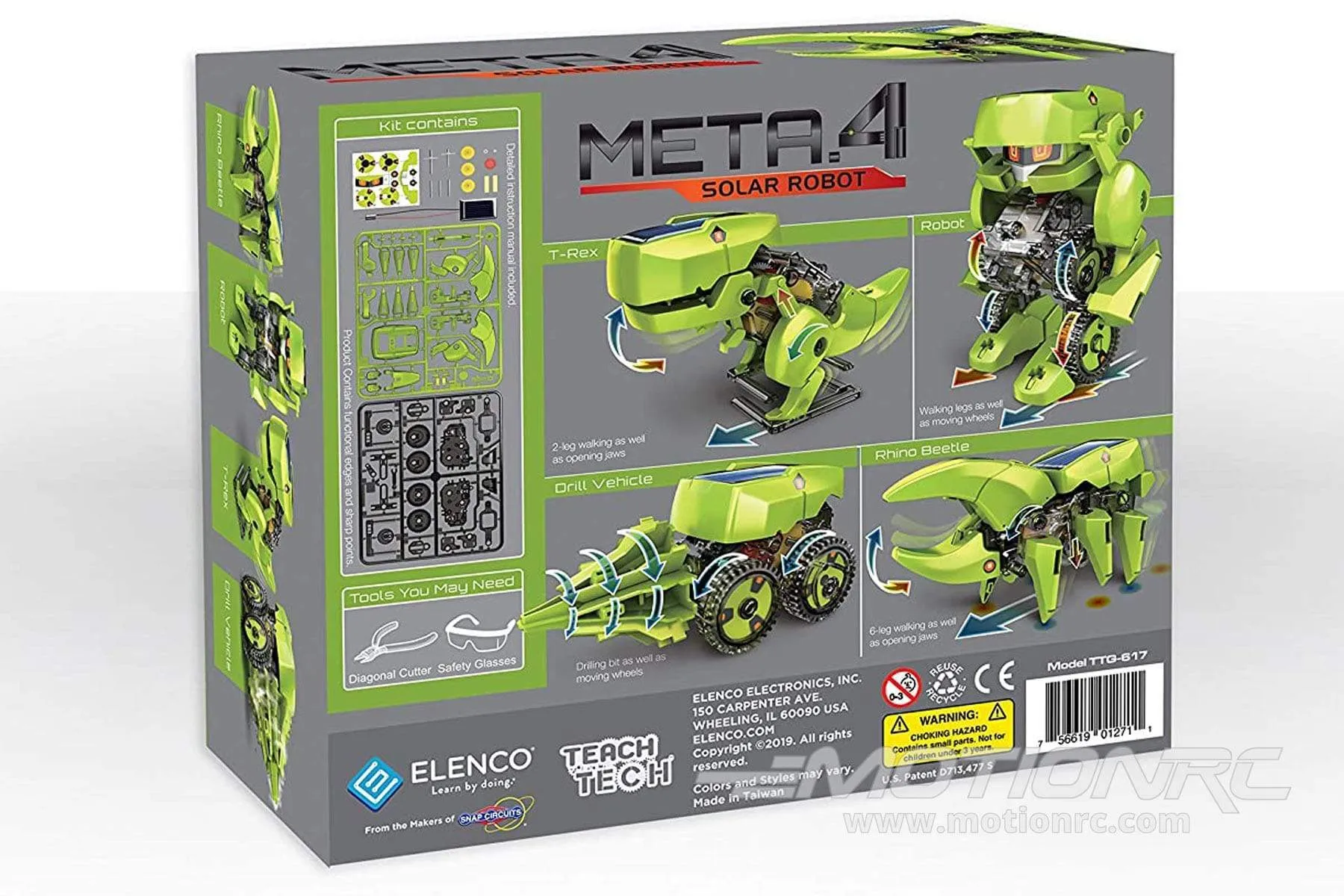 Elenco Teach Tech Meta4 Solar Robot