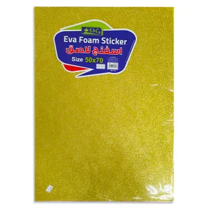 EVA Sponge with Glitter 50x70cm