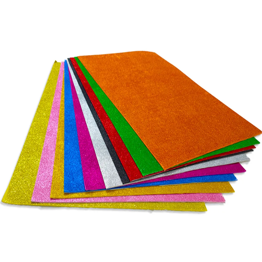EVA Sponge with Glitter 50x70cm