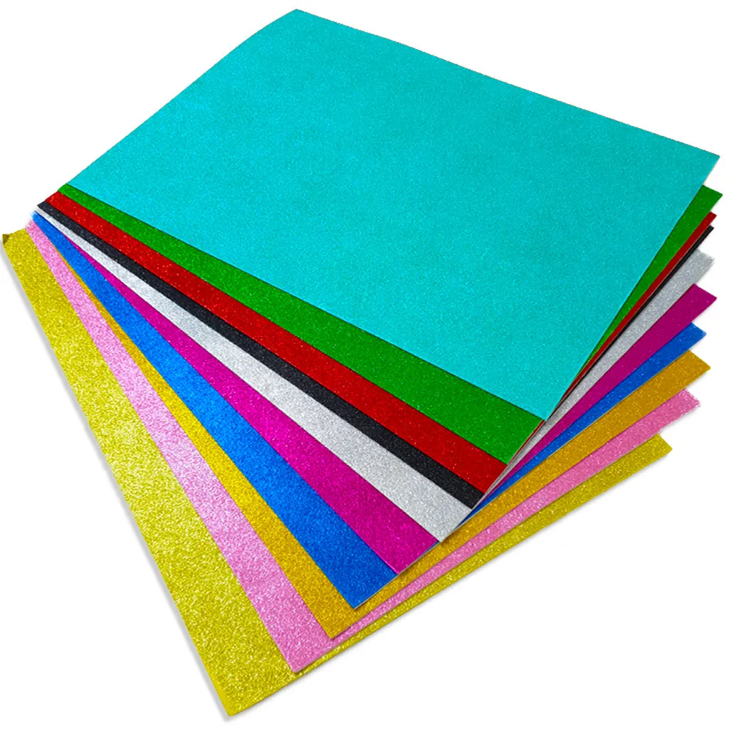 EVA Sponge with Glitter 50x70cm