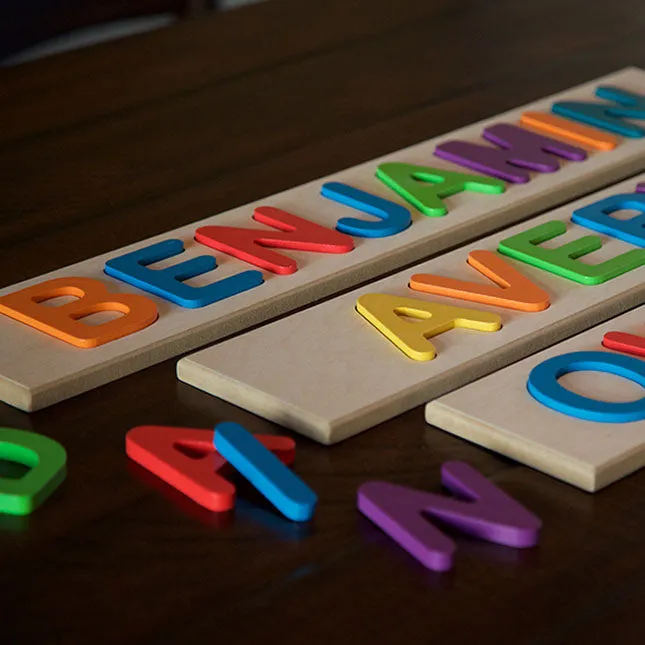 Fat Brain Personalized Wooden Puzzle