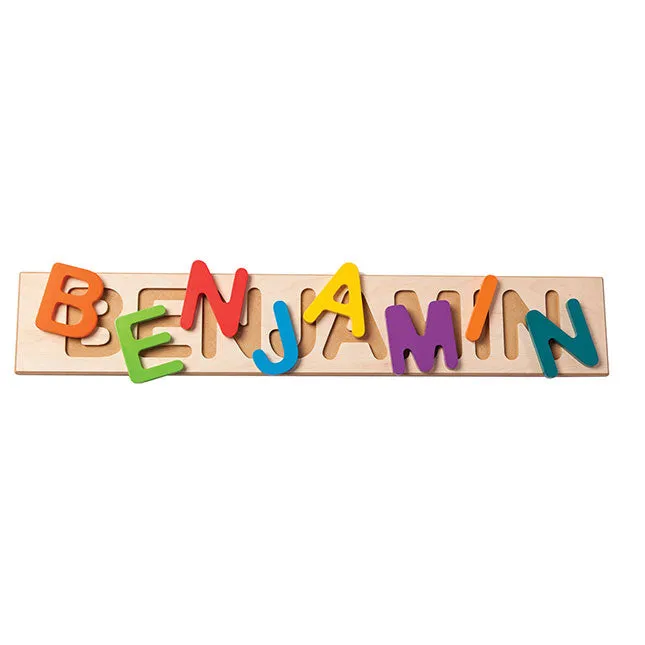 Fat Brain Personalized Wooden Puzzle