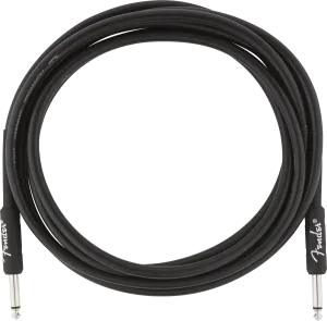 Fender PROFESSIONAL Instrument Cable (Black) - 10'