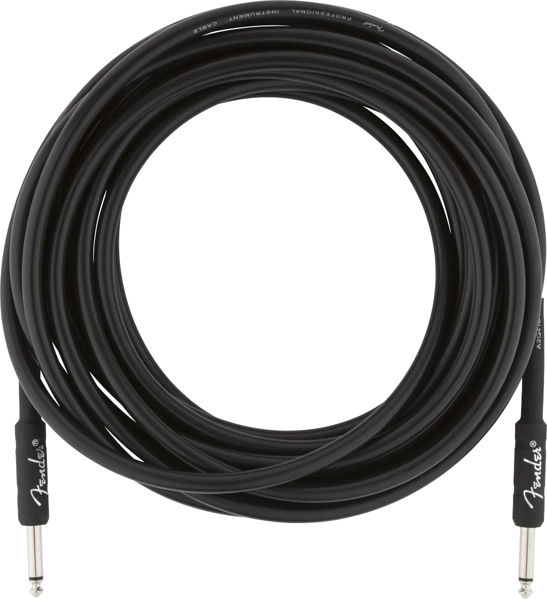 Fender PROFESSIONAL Instrument Cable (Black) - 25'