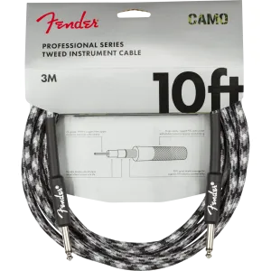 Fender Professional Series Cable, Camo 10ft