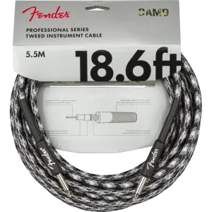 Fender Professional Series Cable, Camo 18.6ft