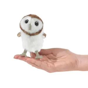 Folkmanis Finger Puppet - Barn Owl