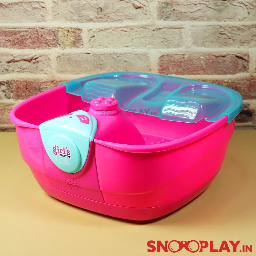 Foot Spa Salon Set (Electronic Playset with Bubbles & Music) For Kids