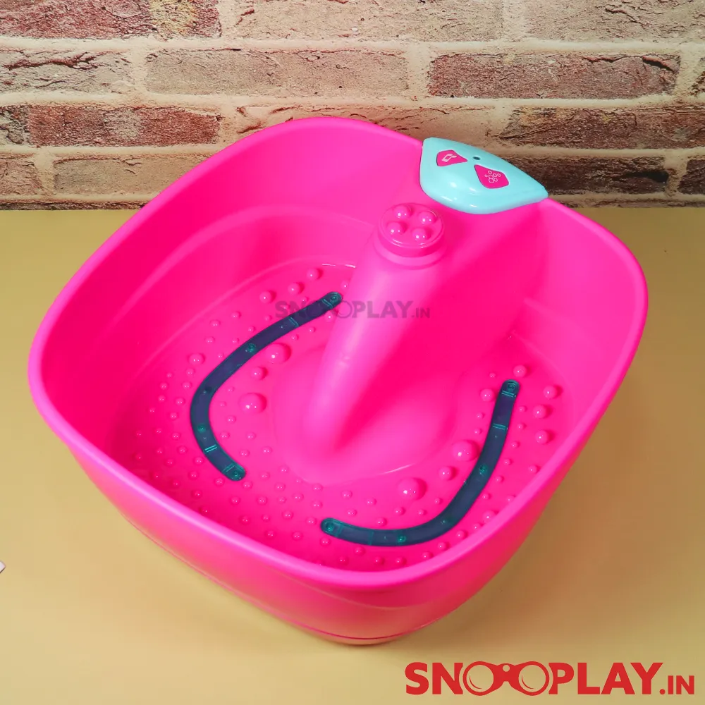 Foot Spa Salon Set (Electronic Playset with Bubbles & Music) For Kids