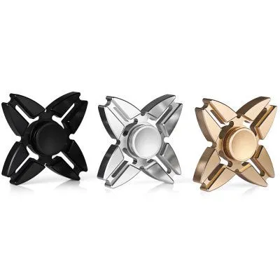 Four-pointed Star Gyro Anti-stress Toy for Killing Time