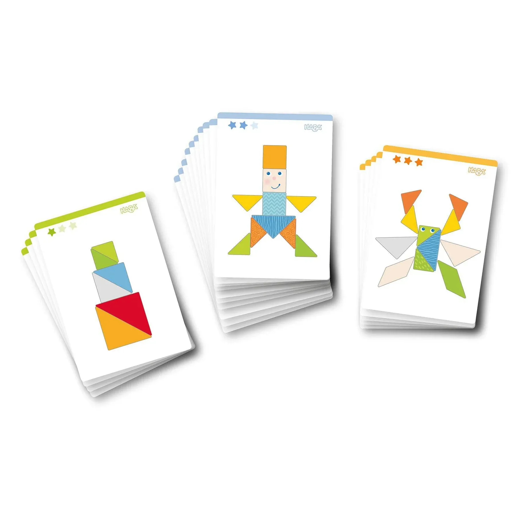 Haba Arranging Game Funny Faces Tangram